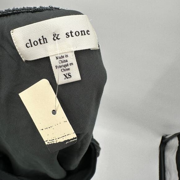 CLOTH & STONE NWT Luxe Satin One Shoulder Top // XS - Picture 13 of 13